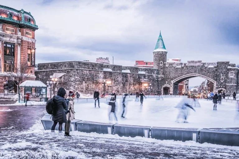 Most Impressive Quebec City Outdoor Ice Rinks this Winter