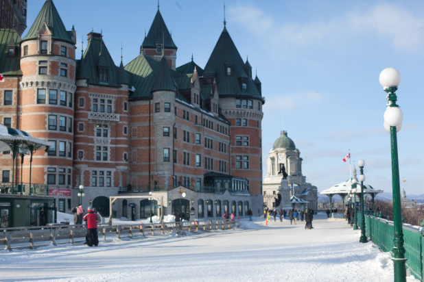Weekend in Quebec City places to see: Chateau Frontenac