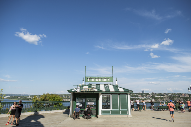 Two days in Quebec City: Where to buy funicular tickets Old Quebec