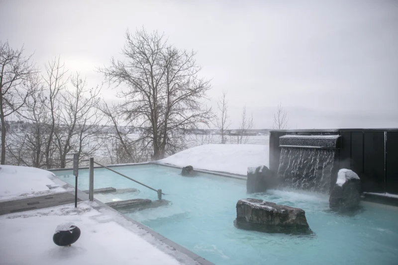 Old Quebec spa attraction, Strom Nordic Spa in Quebec City