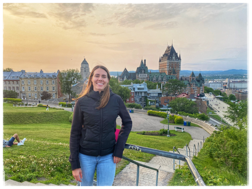 Anne Rodrigue-Beaudoin, fondatrice de Quebec Wonders - un site d'information sur les attraits touristiques du Quebec Canada