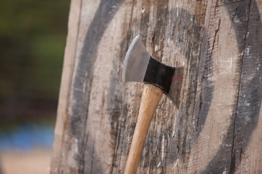 Axe throwing is one of the thrilling things to do in Montreal.
