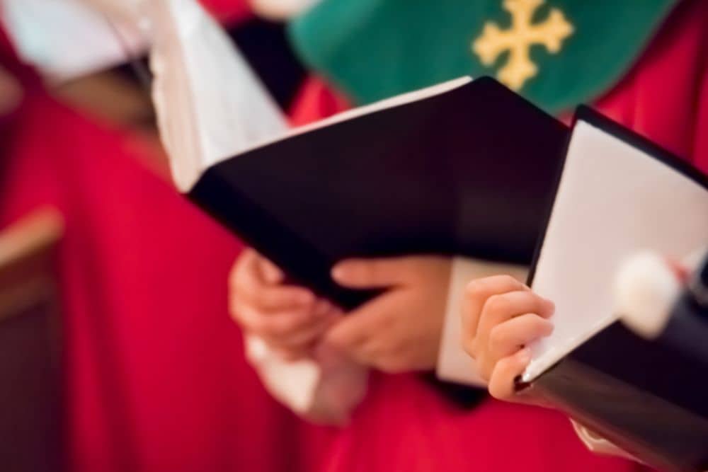 Choir on Christmas in Montreal