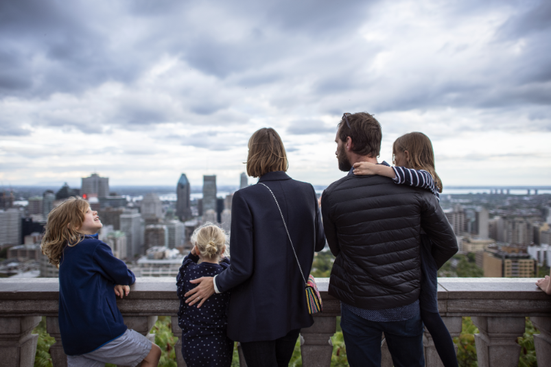 The Mont-Royal Lookout on you 3 adys in Montreal itinerary