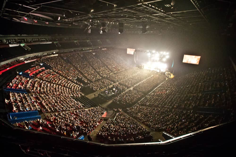 Bell Centre concert event in Montreal in November.