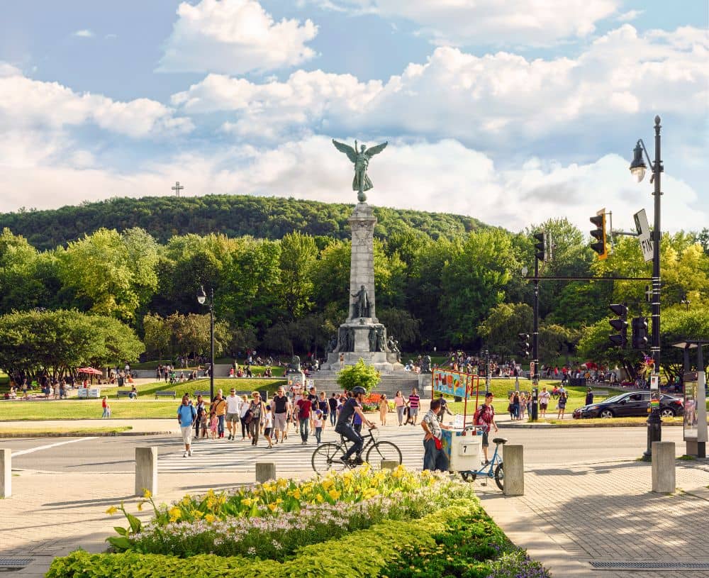 Lots of family things to do in Mount Royal Park in Montreal